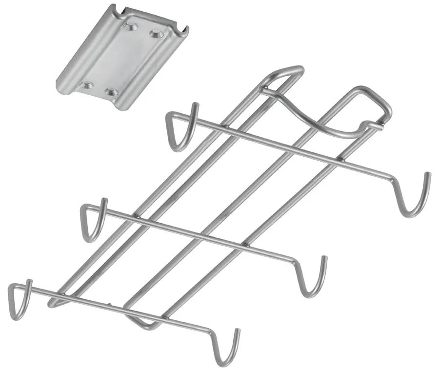 Suport pahare suspendat din oțel inoxidabil Metaltex Slide