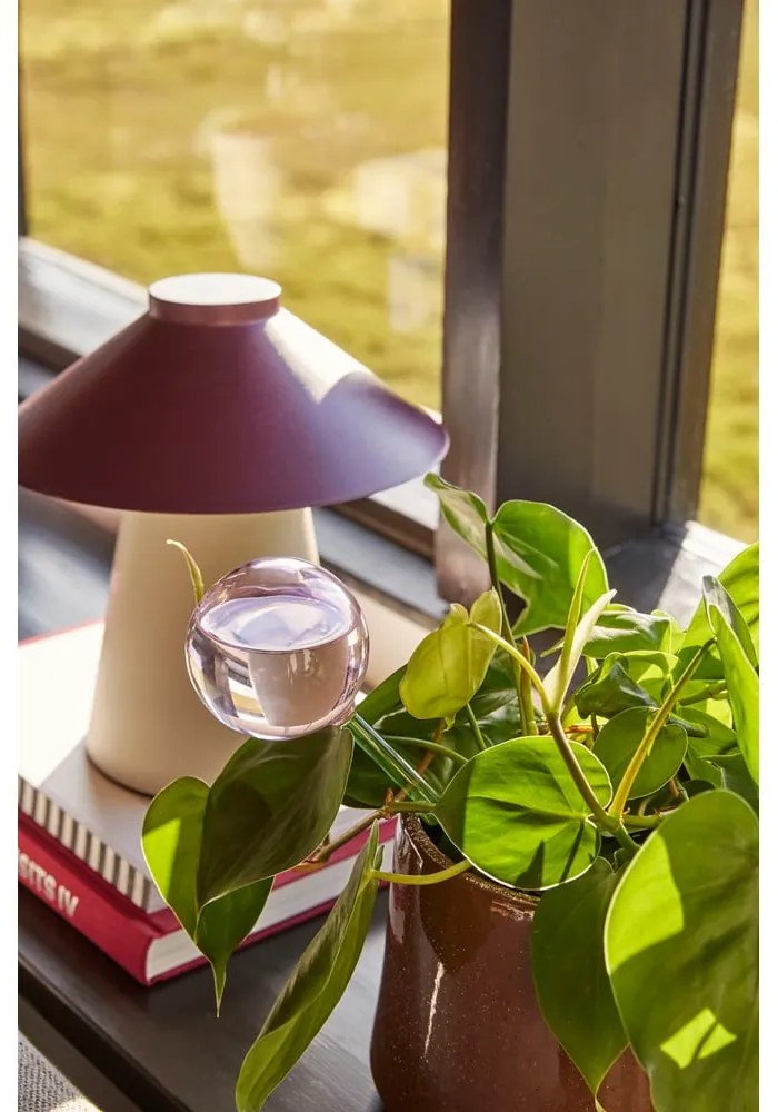 Sfera de udare din sticlă verde și roz Flora - Hübsch