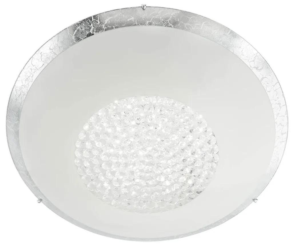 Plafonieră LED de cristal RA LED/18W/230V d. 40 cm argintiu Redo 05-900