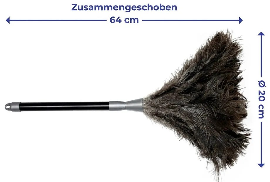 Pămătuf cu pene de struț - Maximex