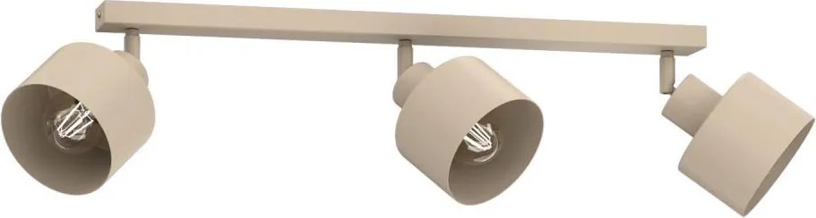 Corp de iluminat tip spot PARKLA, 3x E27/15W/230V, bej