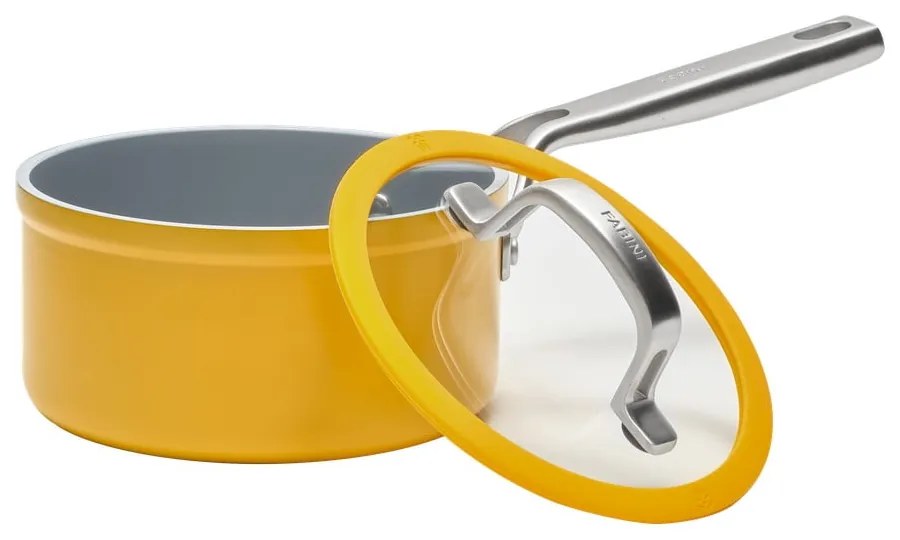 Oală cu capac/cu suprafață ceramică 1,3 l adecvată pentru plita cu inducție Meda 3.0 – FABINI