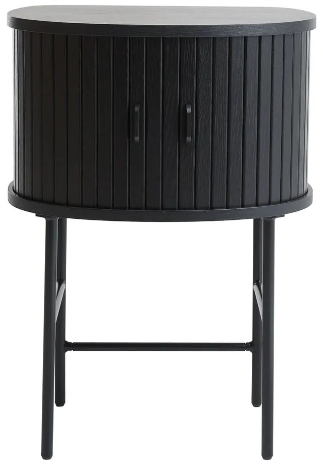 Noptieră neagră Nola – Unique Furniture