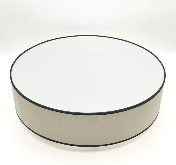 Plafonieră Brilagi BELLADONNA 3xE27/15W/230V d. 50 cm crem/stejar