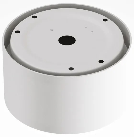 Spot LED aplicat design tehnic Vega D-12cm alb