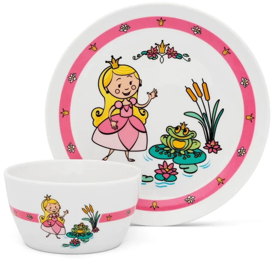 Set de veselă pentru copii 5 buc. Princess – Zilverstad