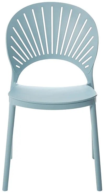 Set 4 buc scaune de sufragerie Ostza (albastru). 1081821