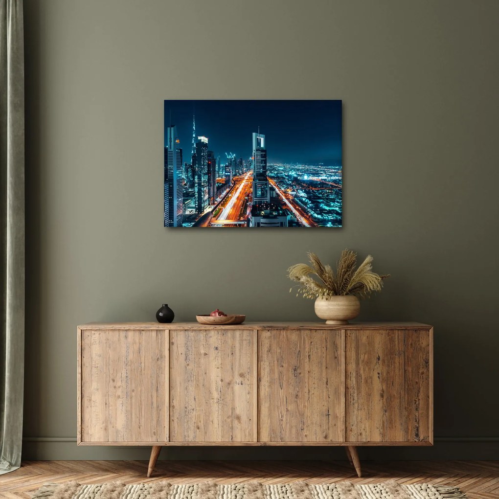 Tablou - Noaptea la Dubai (70x50 cm)