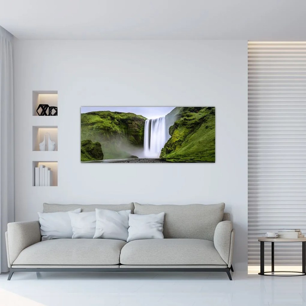 Tablou cu cascade (120x50 cm)