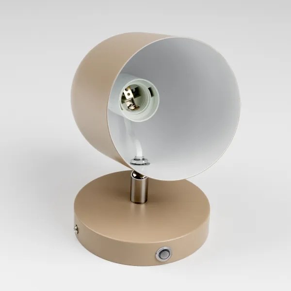 Brilagi - Aplica spot de perete GALLION 1xE27/15W/230V bej