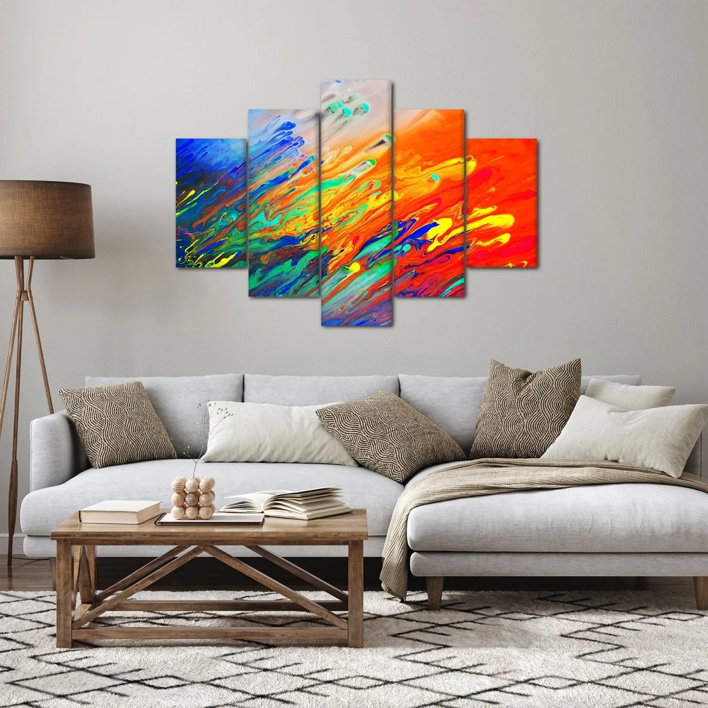 Tablou - Abstract colorat (150x105 cm)