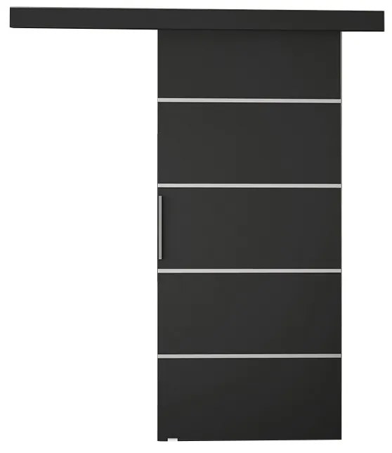 Uși culisante Madrazo 3 (Negru mat). 1083375