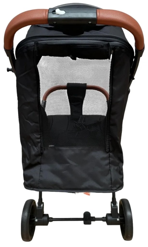 Carucior sport compact cu spatar reglabil, functie de pliere tip troller si husa de picioare. 6-36 luni, Negru - CPC-61-negru