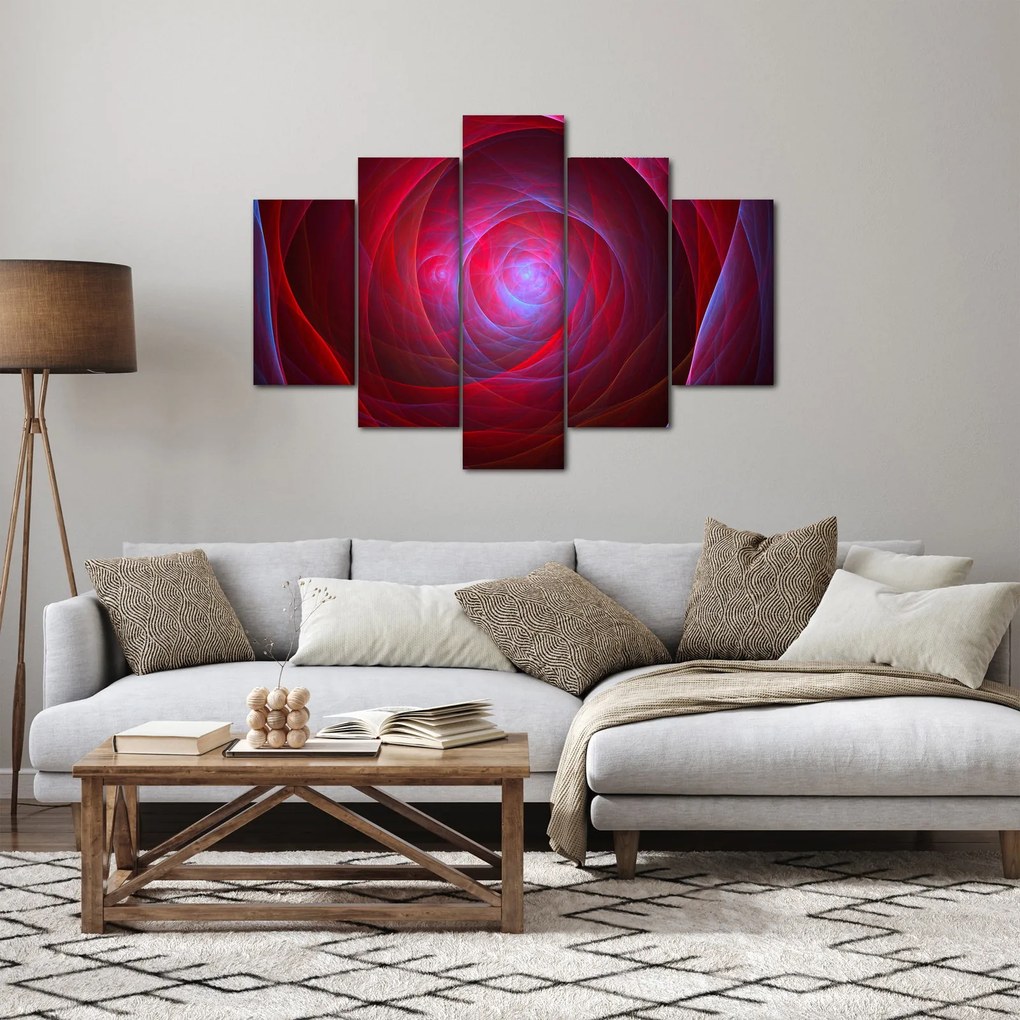 Tabloul abstract cu ochi (150x105 cm)