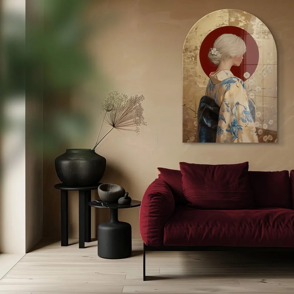 Tablou din sticlă 70x100 cm Rukia – Styler