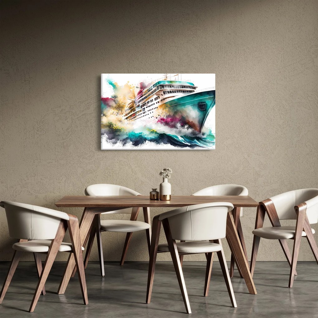 Tablou - Acuarelă mare (90x60 cm)