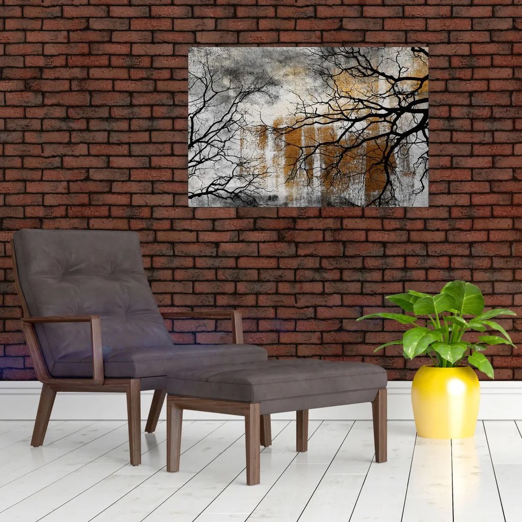 Tablou - Siluetă copac (90x60 cm)