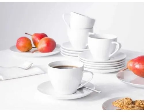 Set de cafea cu 18 piese MariaPaula Moderna White