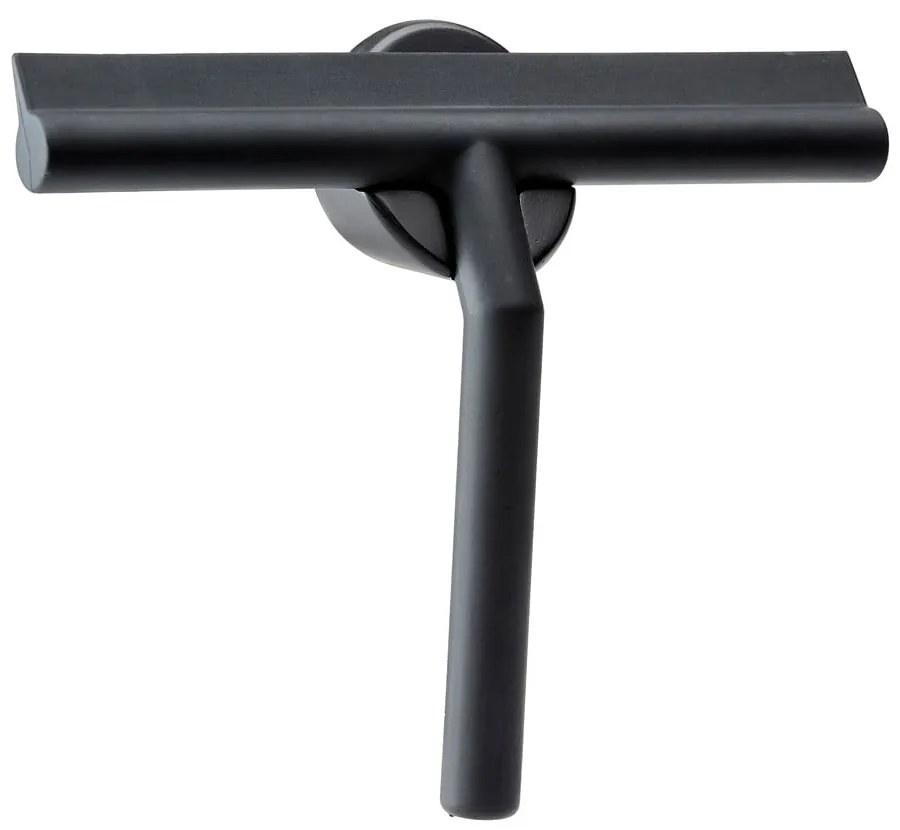 Ștergător cu suport pentru baie Zone, negru