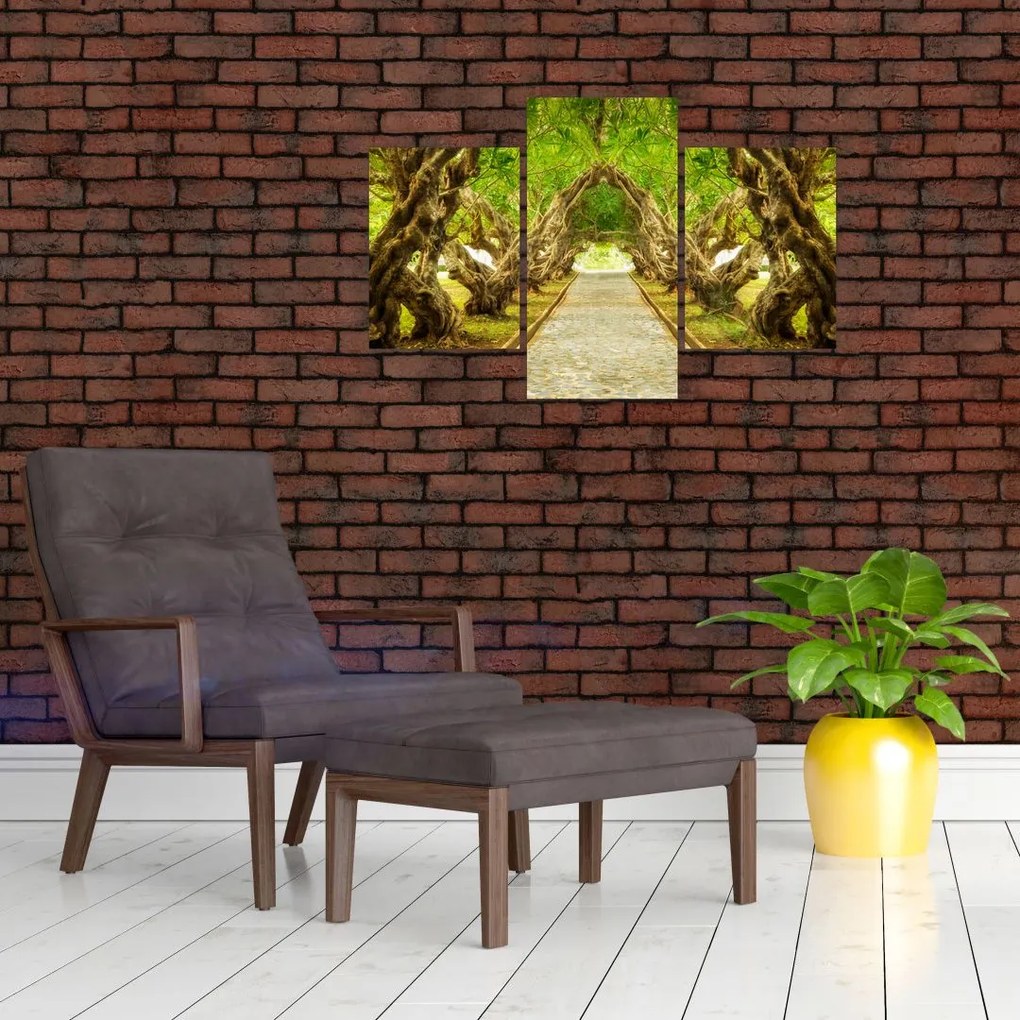 Tablou - Tunel viu din plumeria (90x60 cm)