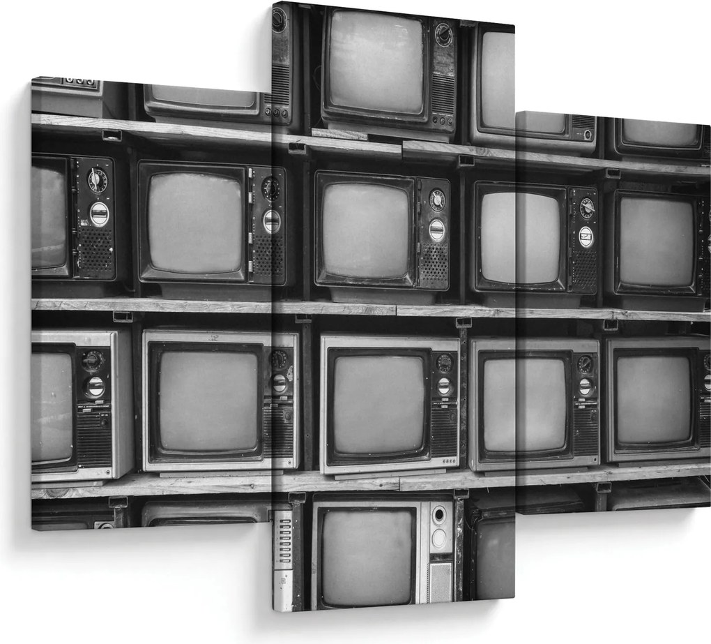 Tablou - Retro TV (90x60 cm)