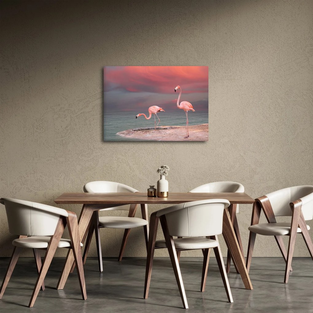 Tablou - Flamingo (70x50 cm)