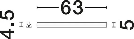 Aplica de perete LED baie IP44 ENDO