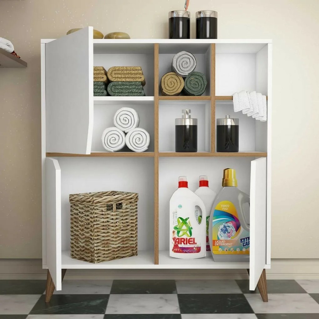 Dulap Pulse White and Walnut