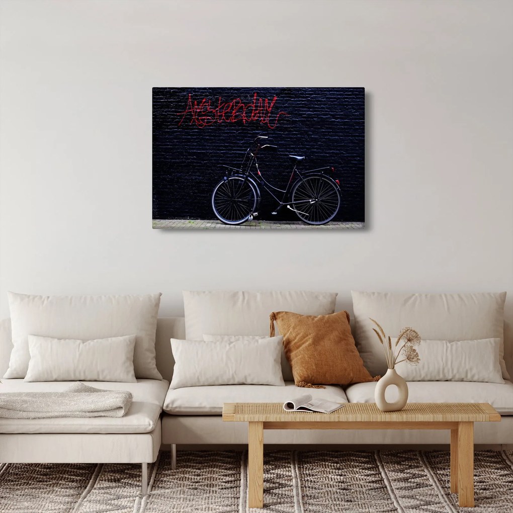Tablou cu carusel din Amsterdam (90x60 cm)