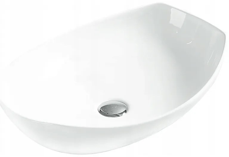 Mexen Gianna chiuvetă pe blat 50 x 39 cm, Albă - 21915600