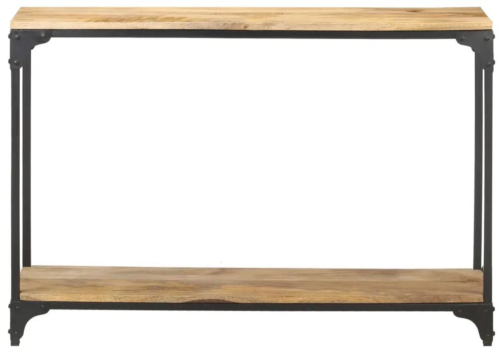 320259 vidaXL Masă consolă, 110 x 30 x 75 cm, lemn masiv de mango