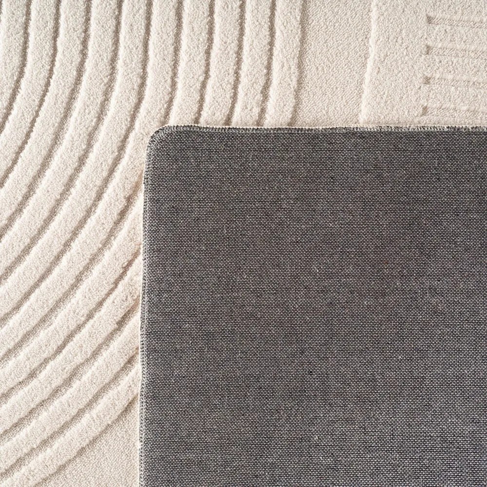 Covor crem lavabil 240x340 cm Pompei 1612 – Ayyildiz Carpets