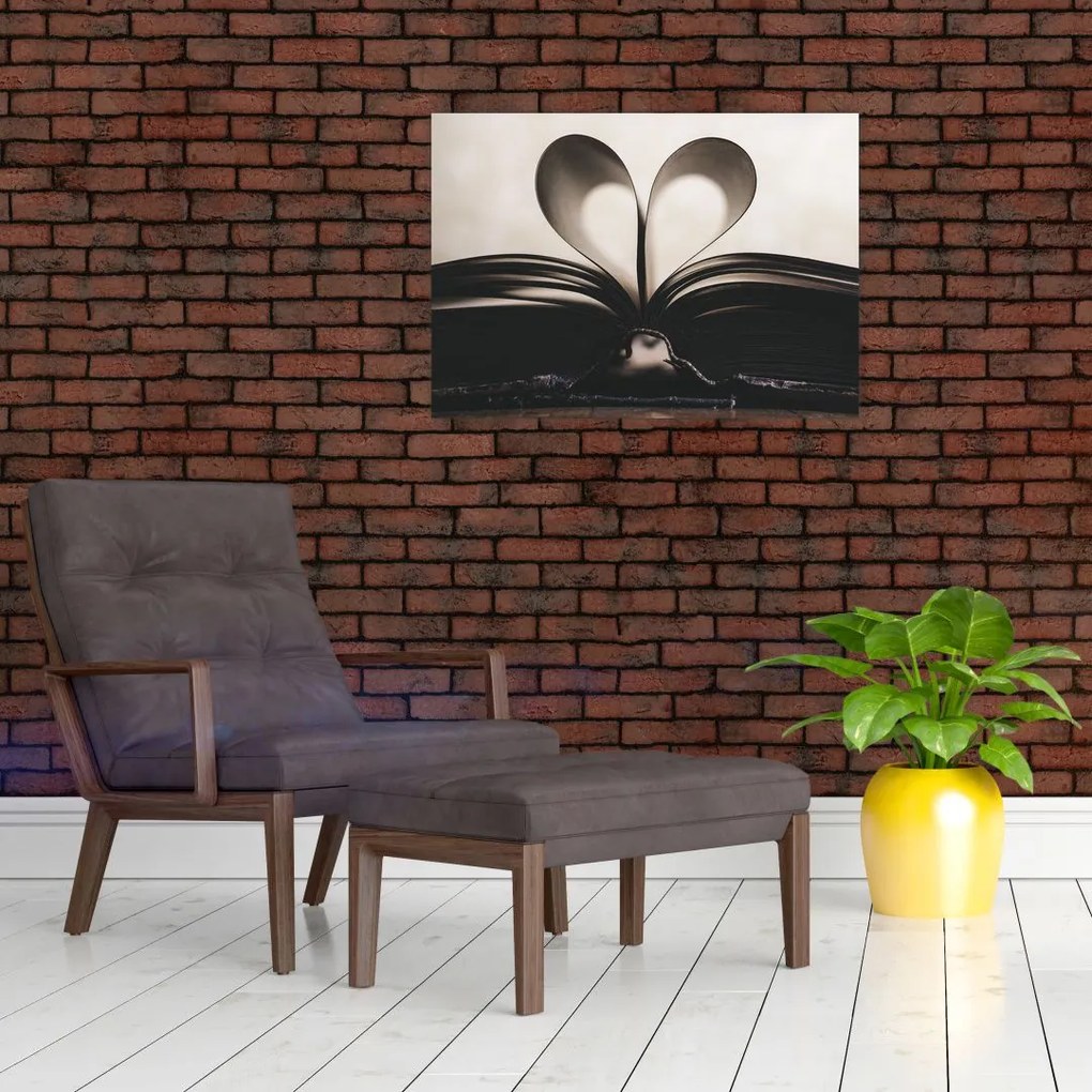 Tablou cu carte (70x50 cm)
