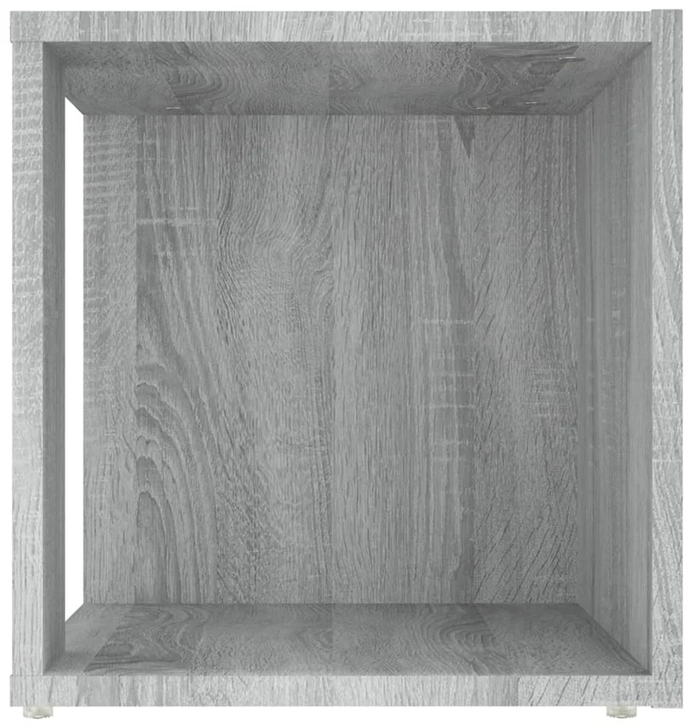 Masuta laterala, sonoma gri, 33x33x34,5 cm, lemn prelucrat 1, sonoma gri