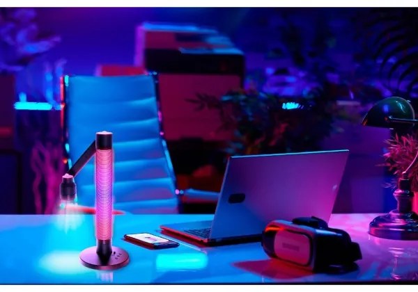 Lampă LED RGBW dimabilă de masă Retlux LED/10W/5V 2700-6000K Wi-Fi Tuya + telecomandă