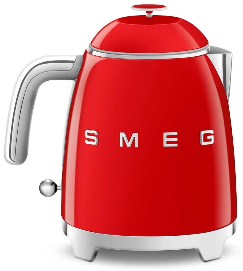 Ceainic electric roșu din oțel inoxidabil 800 ml Retro Style – SMEG