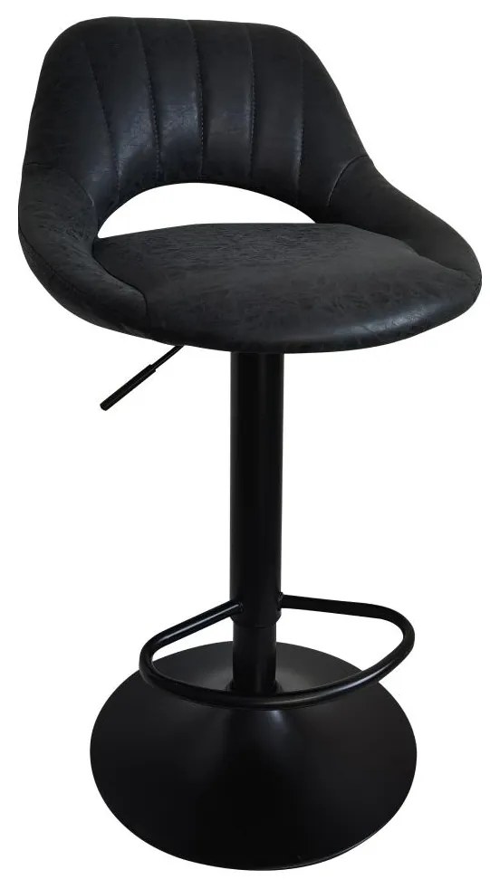 Scaun tip bar Losarr (negru) . 1116409