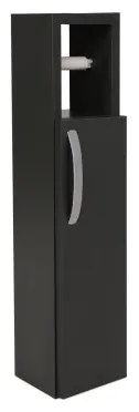 Dulap cu suport de hârtie igienică STAR 65x15 cm antracit