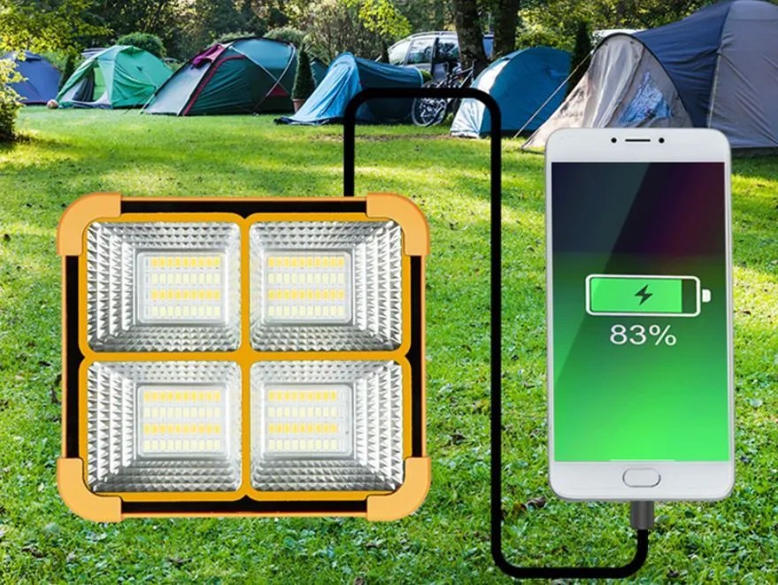 Lampa solara, 40 w, Esn D08-100wF
