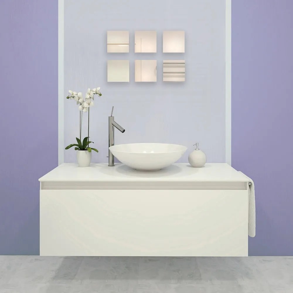 Oglinzi 6 buc. de perete 10x10 cm – MSV