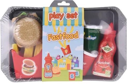 Koopman Set de joacă pentru copii Fastfood