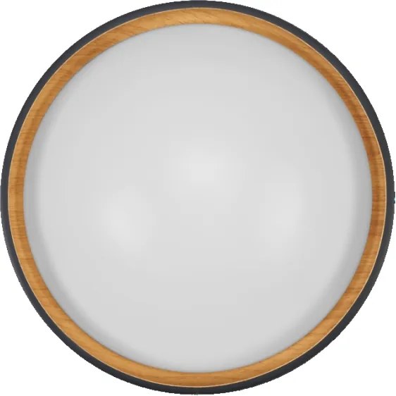 Osram plafonieră LED dimabilă ORBIS LIVIA, LED/16W/230V, diametru 30 cm, antracit/maro