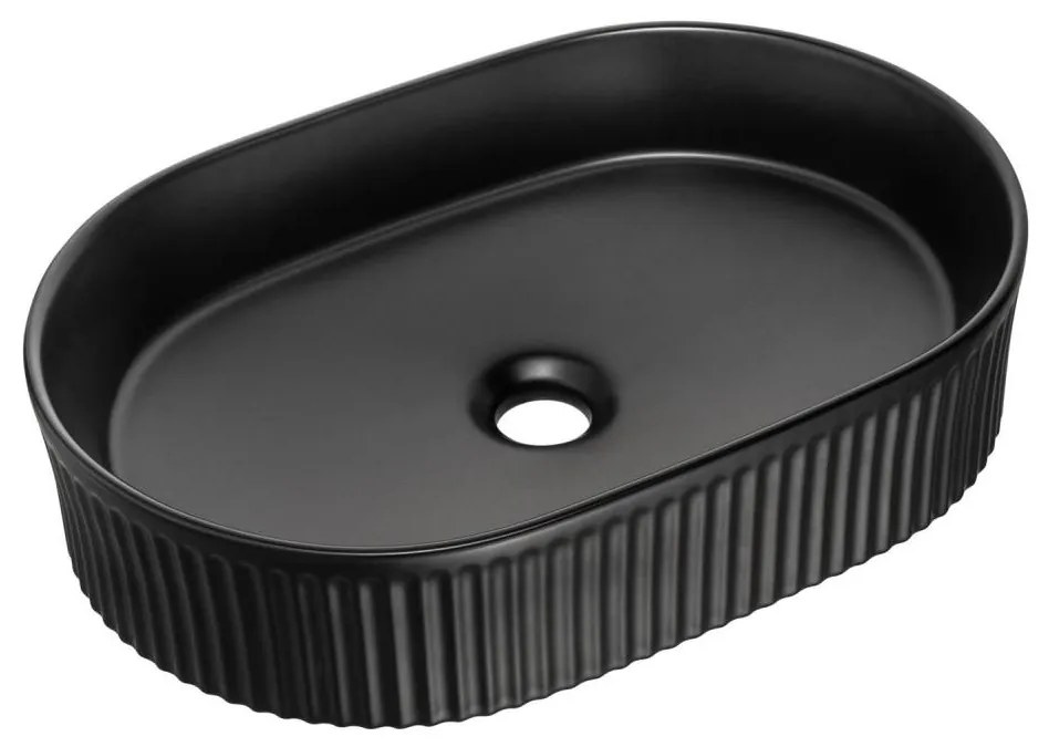 Lavoar pe blat COMAD BEYOND 5 BLACK (E-6564) BEYOND 48x32,5 cm negru mat
