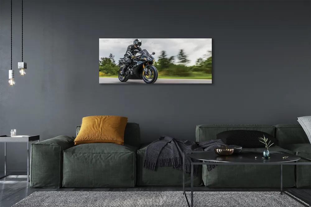 Tablouri canvas Motociclete nori rutier cer