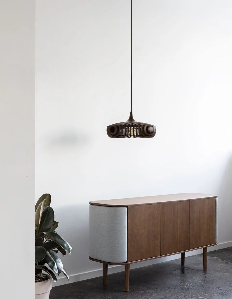 Abajur realizat manual din lemn Clava Dine Wood - black oak ash 2362 VTC