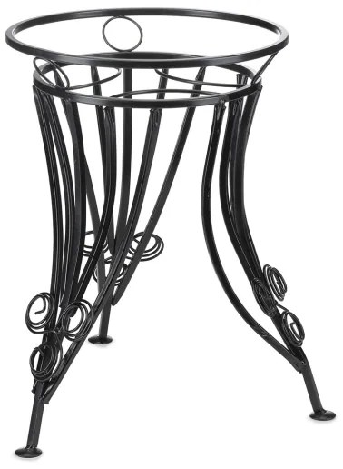 Suport de flori 47x43 cm negru