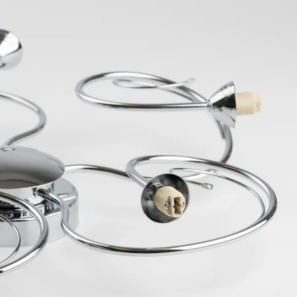 Eglo 32103 - Lustră aplicată LED VELAGO, 5xG9/33W/230V, crom lucios