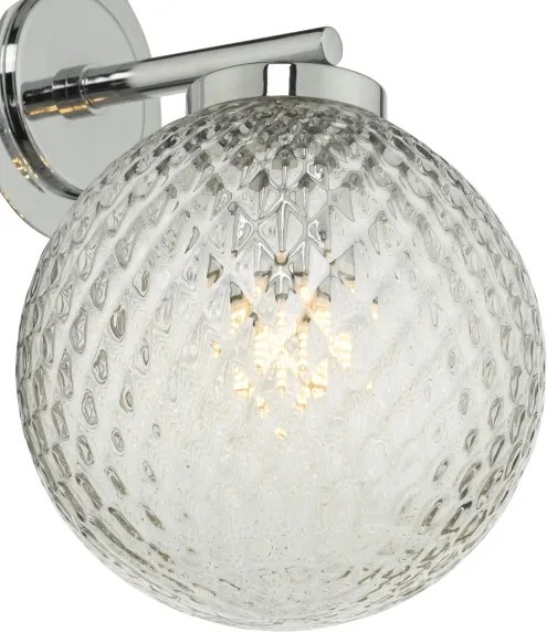 Där Lighting WAY0750 - Aplică de perete pentru baie WAYNE 1xG9/3W/230V IP44 crom