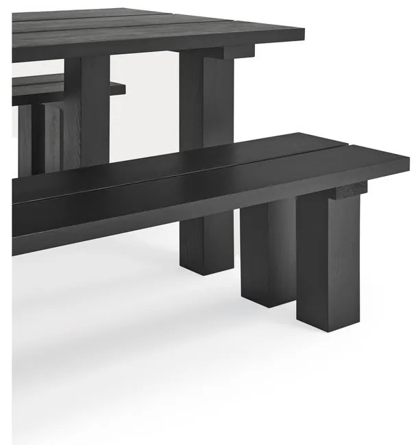 Masă de dining cu blat din lemn de pin 100x180 cm Banda – Teulat