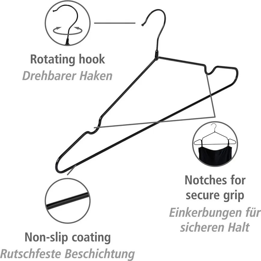 Umerașe 20 buc. din metal Sascha – Wenko